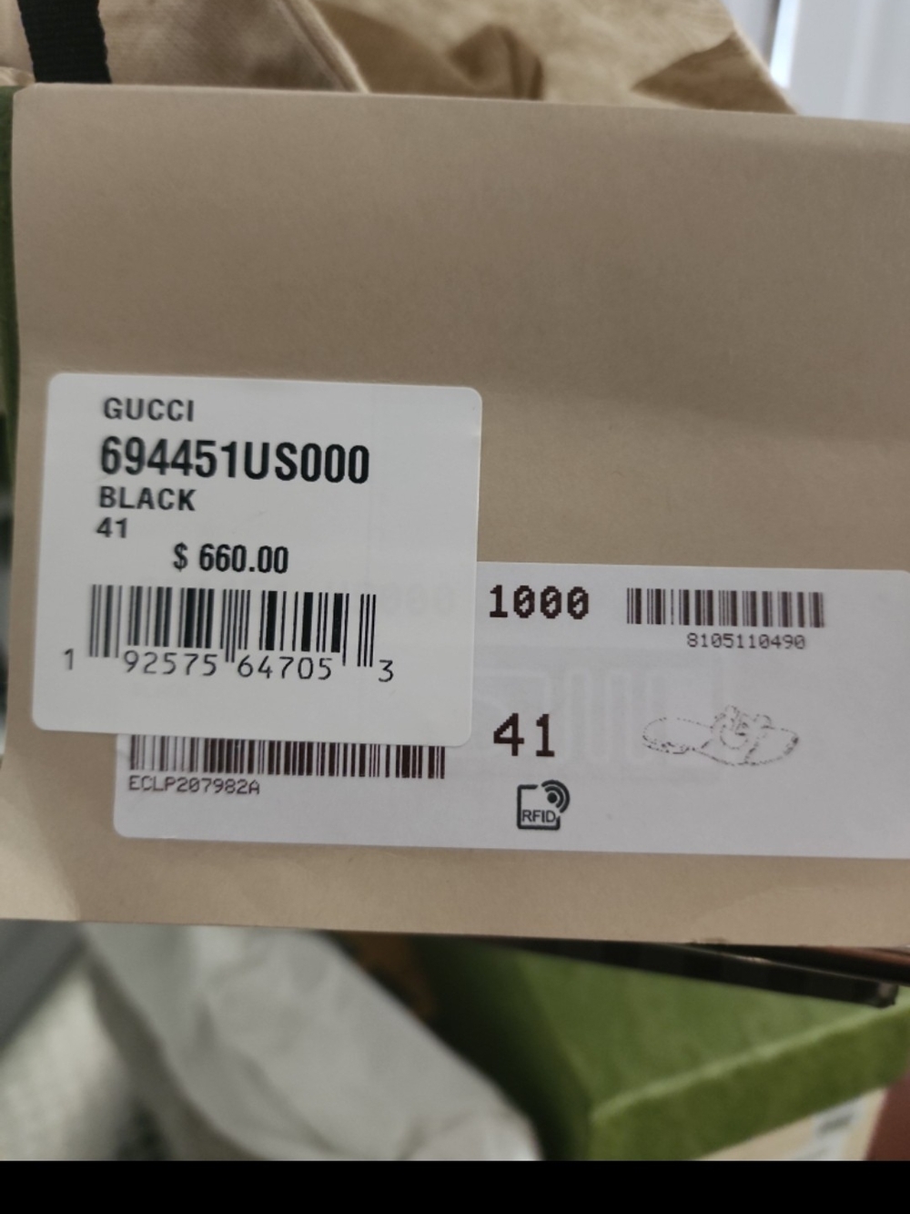 Authentic Gucci Sandals - Slide Style - Picture 8 of 8